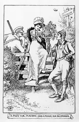 Ein Sträußchen für den Maifeiertag und eine Herausforderung für Britannia, 1910